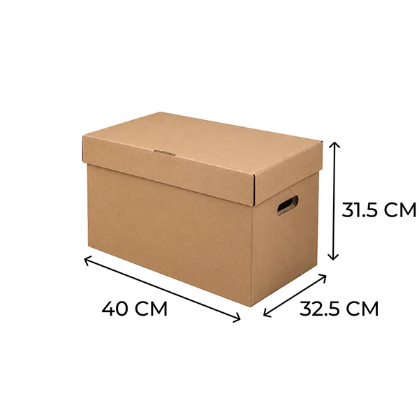 Cutie de carton pentru arhivare 40x32.5x31.5 cm